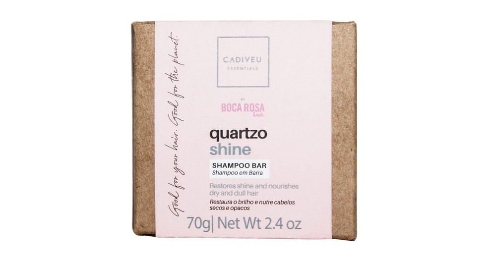 O cosmético Quartzo Shine vem em uma embalagem de 70 g  — Foto: Reprodução/Amazon
