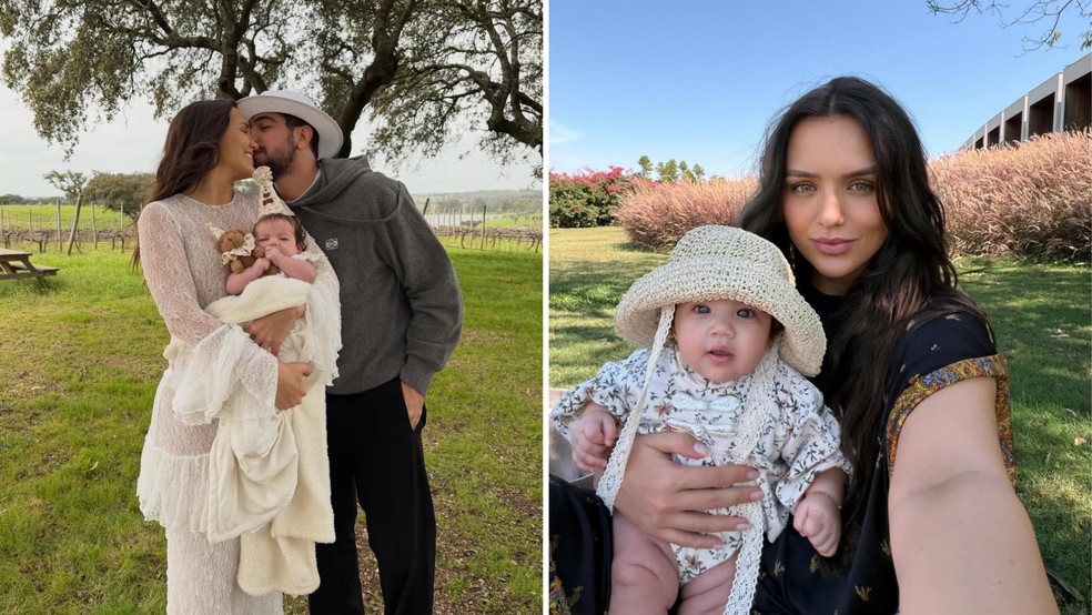 Em entrevista à Marie Claire, Rafa Kalimann revisita os primeiros meses da filha Zuza — Foto: Instagram/ Reprodução