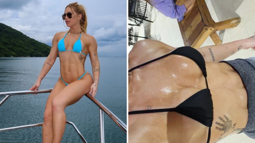 Virginia mostrou o corpo após uma aula de samba