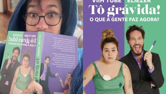 Eliezer se surpreende com o que Viih Tube escreveu em novo livro do casal sobre maternidade: 'Acabou comigo'