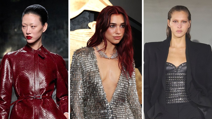 Tendências de beleza para o outono 2025. Coleção Outono Inverno 2025, de Tom Ford. Coleção de Outono Inverno 2025, de Ludovic de Saint Sernin