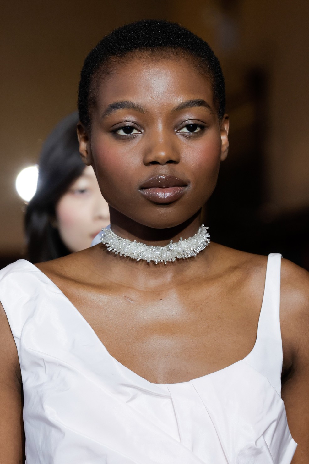 Desfile Sandy Liang — Foto: Getty Images