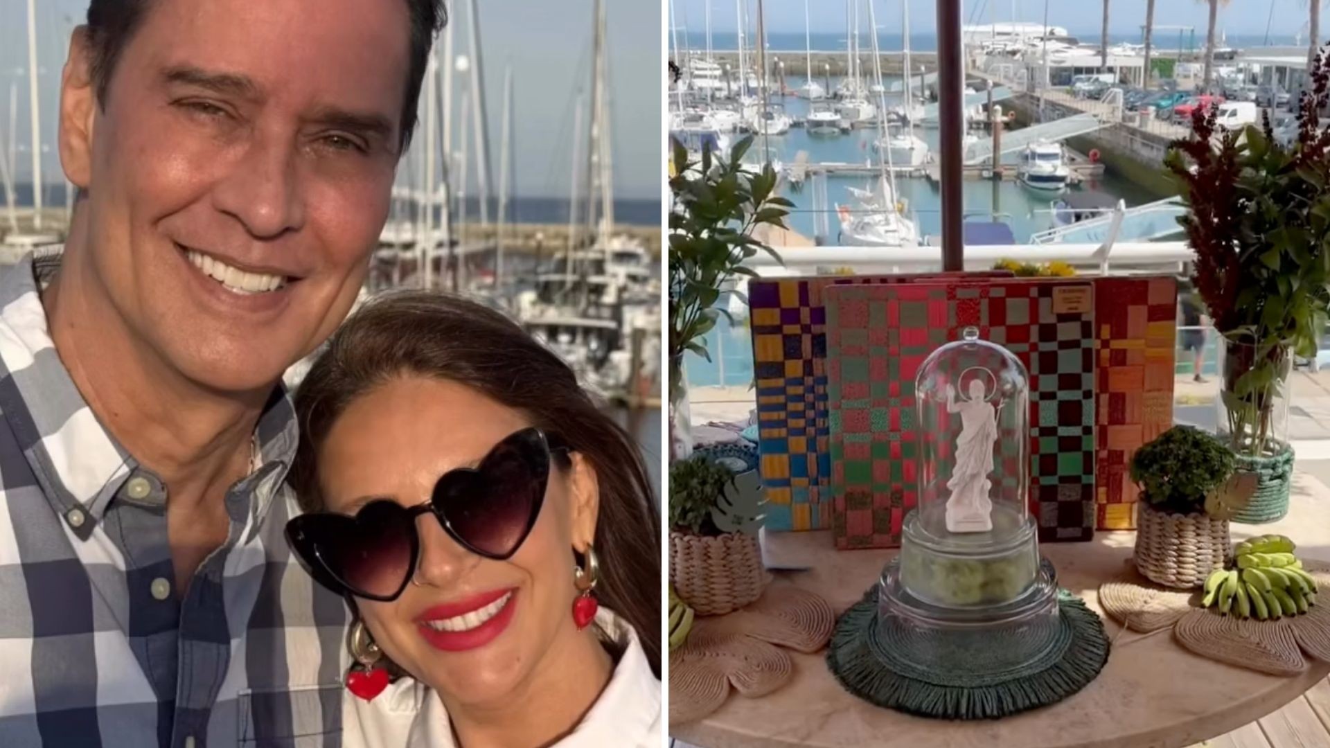 Carolina Villar e Marcello Antony surgem juntos em celebração de São João