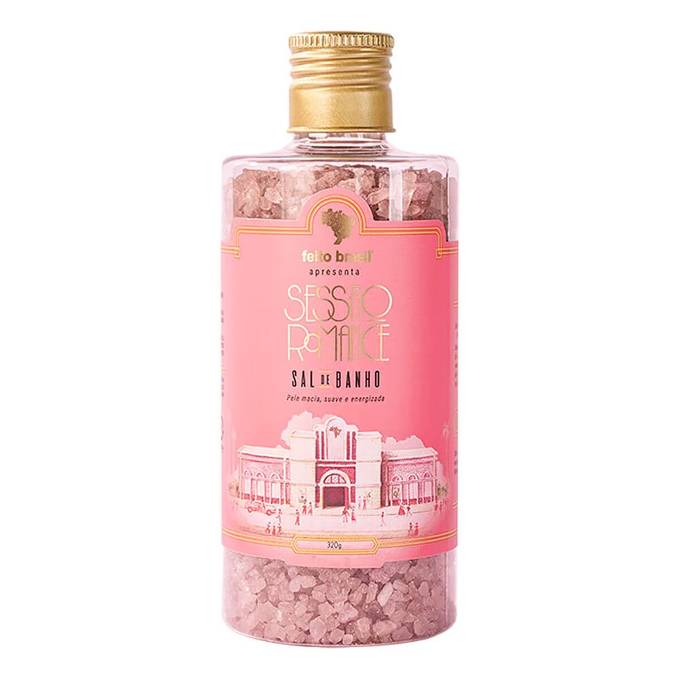 Sal de Banho Esfoliante, da Feito Brasil, R$ 79,00 — Foto: Divulgação