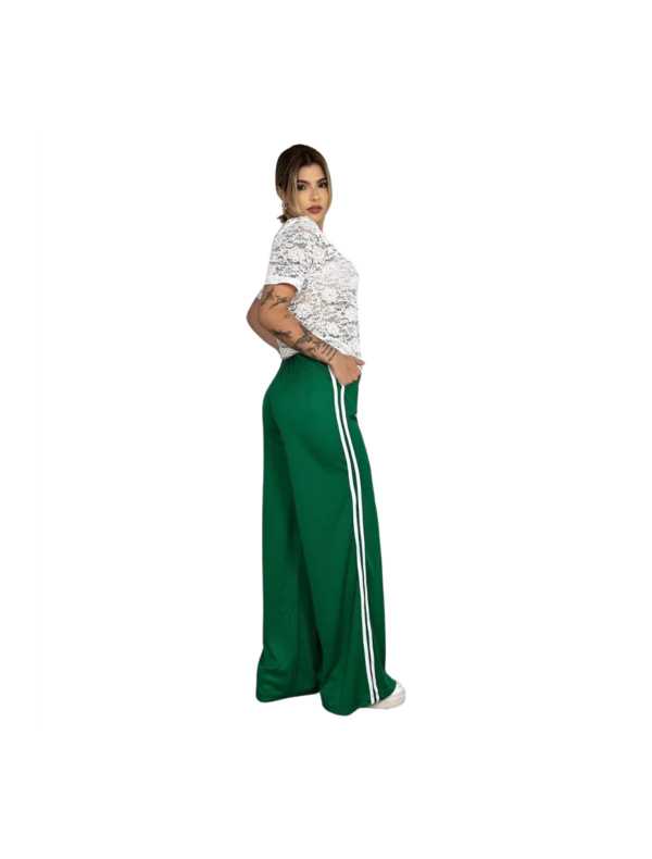 Calça trackpants com listra lateral CCJ Moda