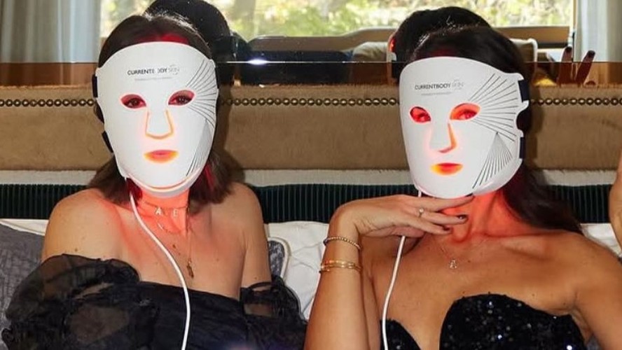 Máscara facial de LED