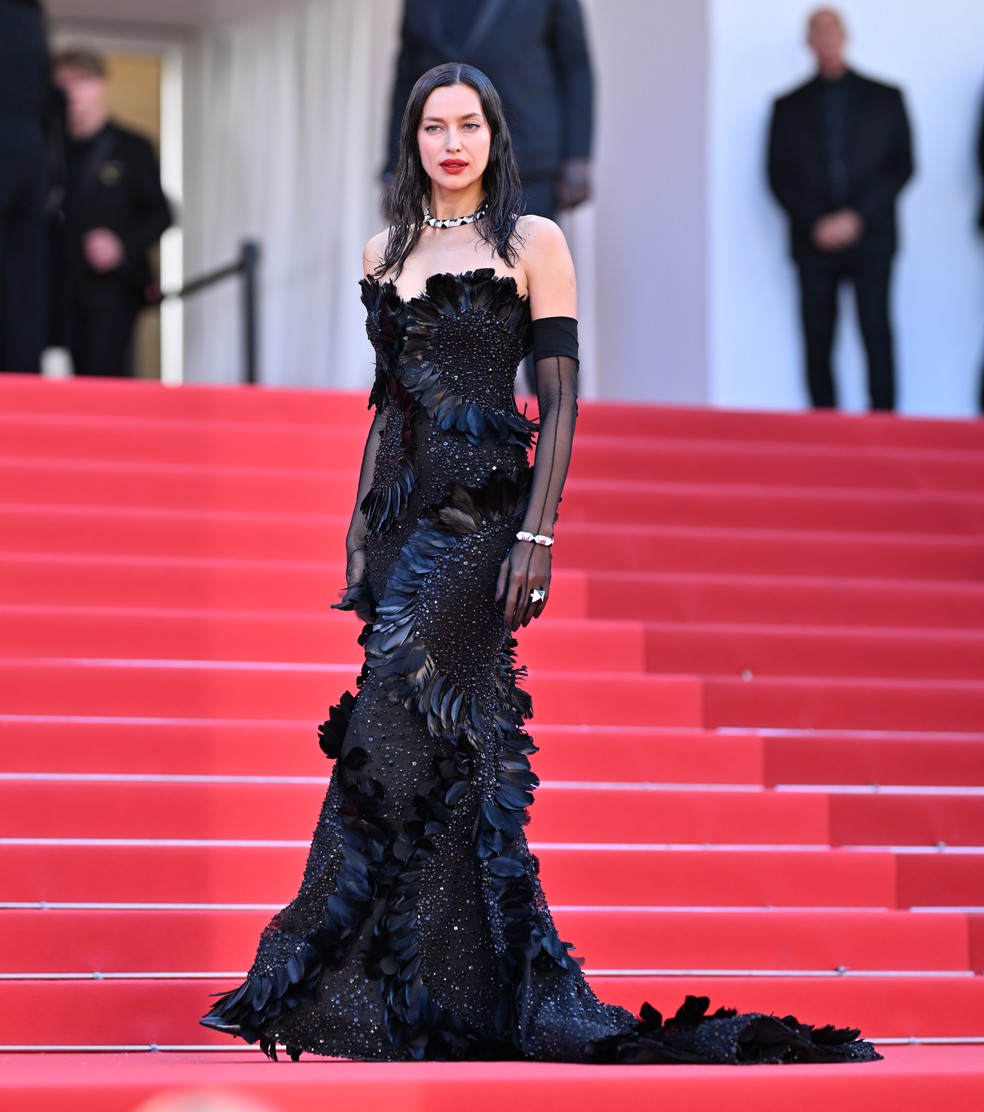 Irina Shayk em Cannes 2025 — Foto: Getty Images