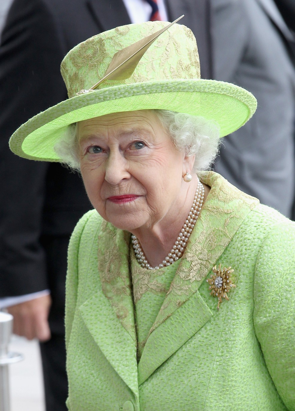 Rainha Elizabeth II em viagem à Irlanda — Foto: Getty Images