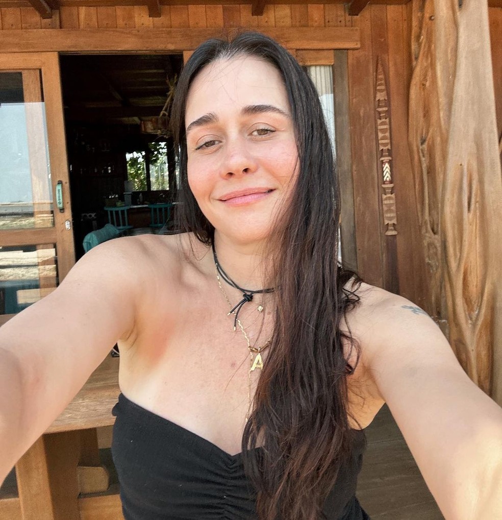 Alessandra Negrini abriu álbum no Maranhão — Foto: Reprodução/ Instagram