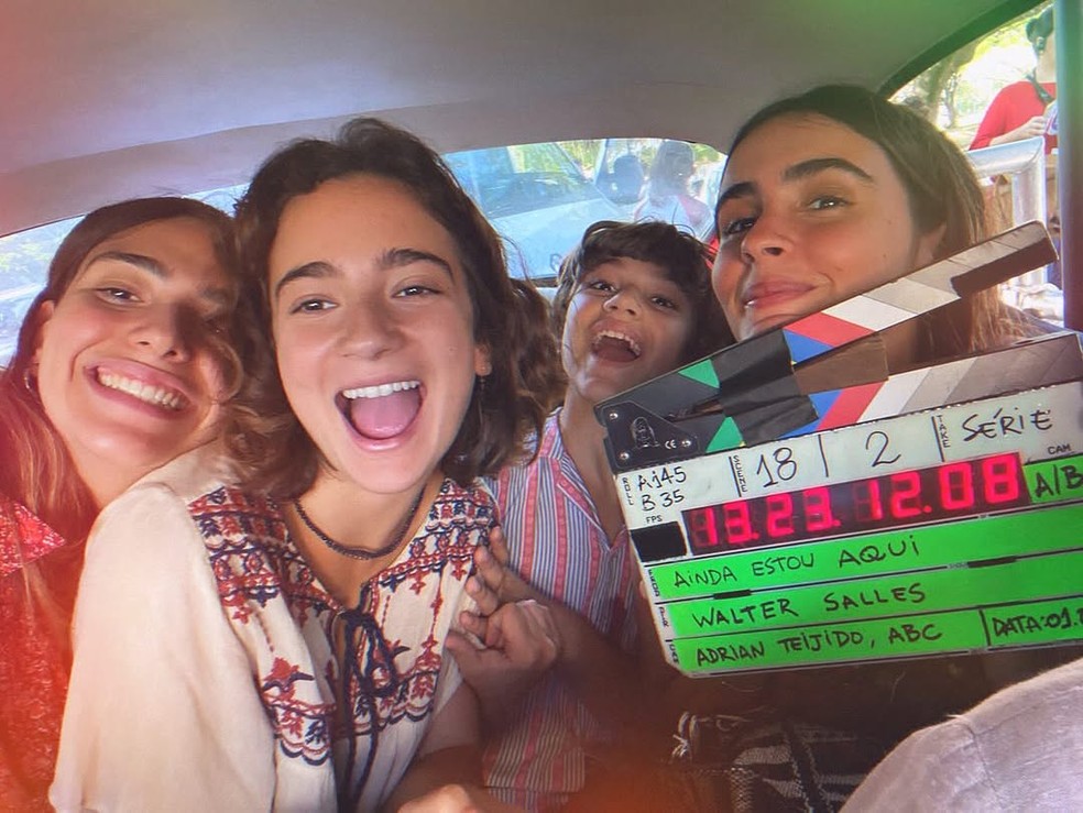 Selton Mello mostrou bastidores de 'Ainda Estou Aqui' — Foto: Reprodução/ Instagram