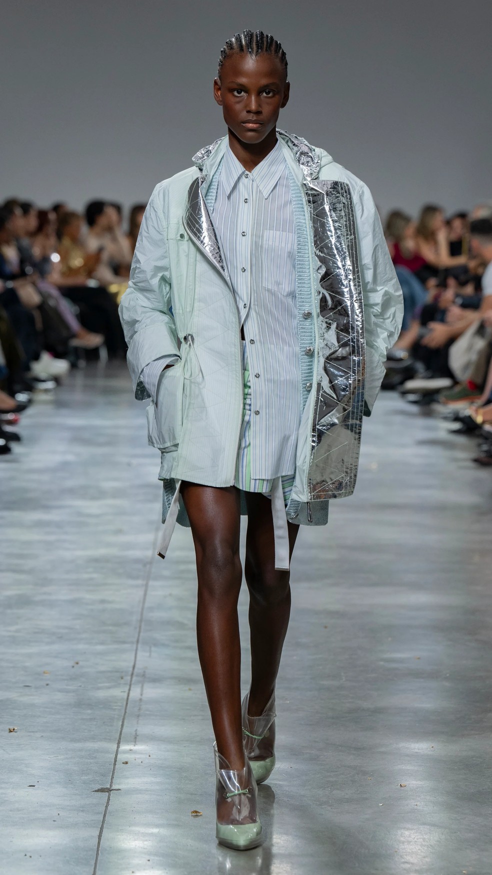 Desfile Rabanne, Semana de Moda de Paris - Primavera 2025 — Foto: Divulgação