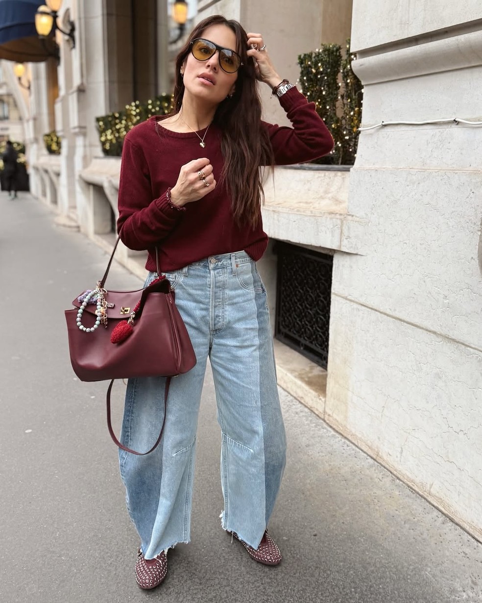 Peças vermelho cereja, tendência de acordo com o Pinterest — Foto: Reprodução/Instagram