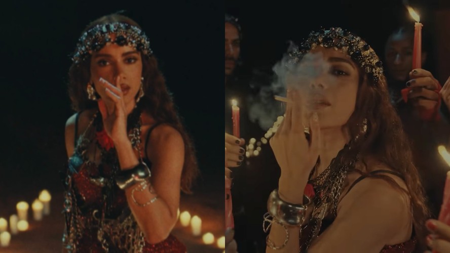 Após fumar em clipe, Anitta revela 'pavor' de cigarro e dá invertida em fã