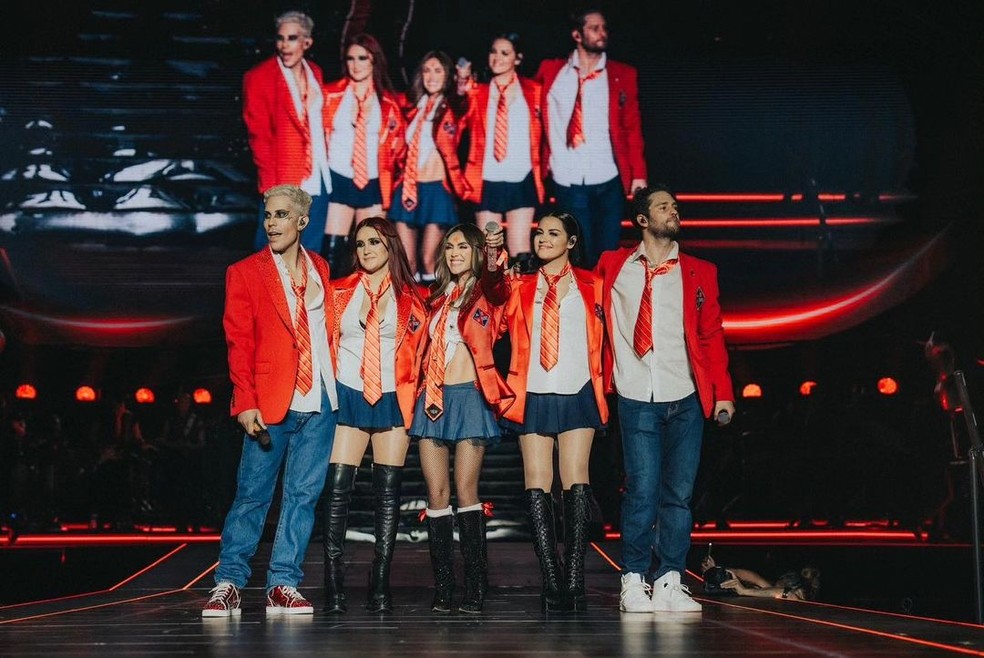 RBD foi paixão em comum de Júlia e a amiga mitômana — Foto: Reprodução/ Instagram