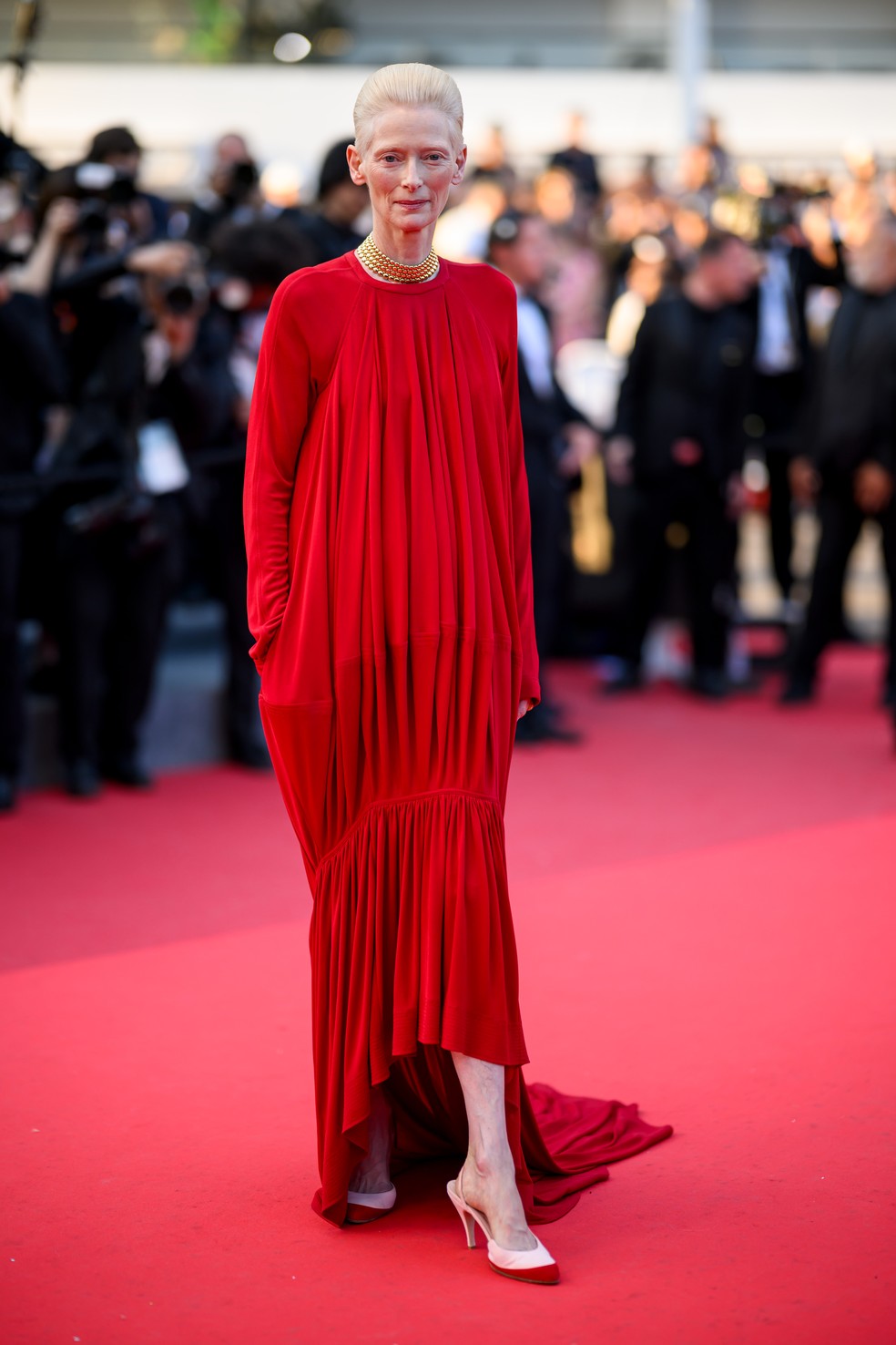 Tilda Swinton — Foto: Getty Images