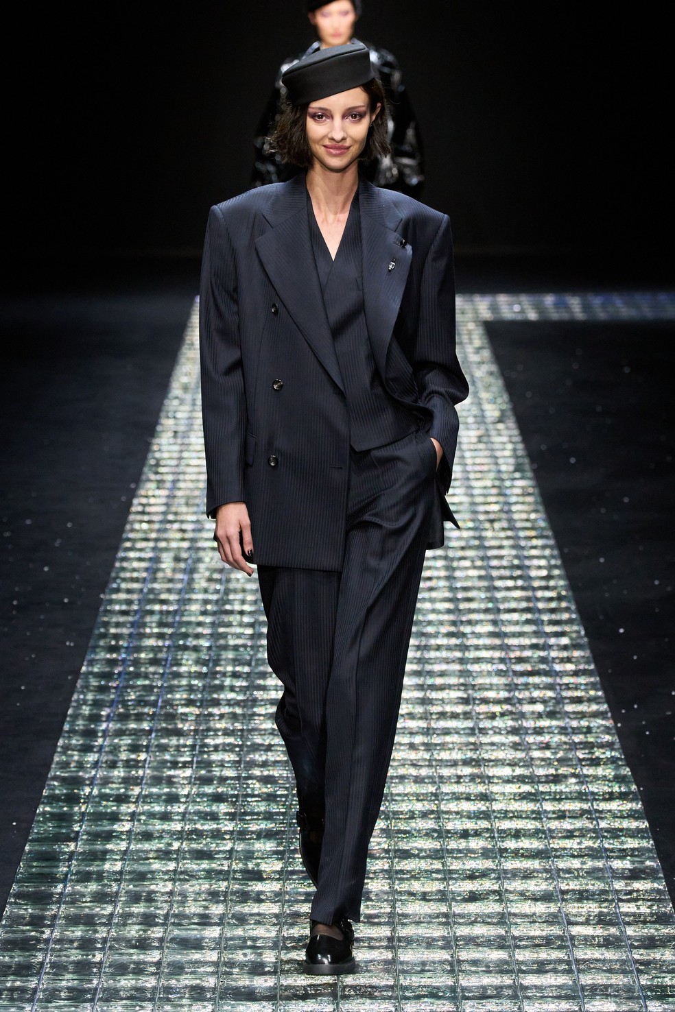 Destaques de Emporio Armani na Semana de Moda de Milão — Foto: Divulgação