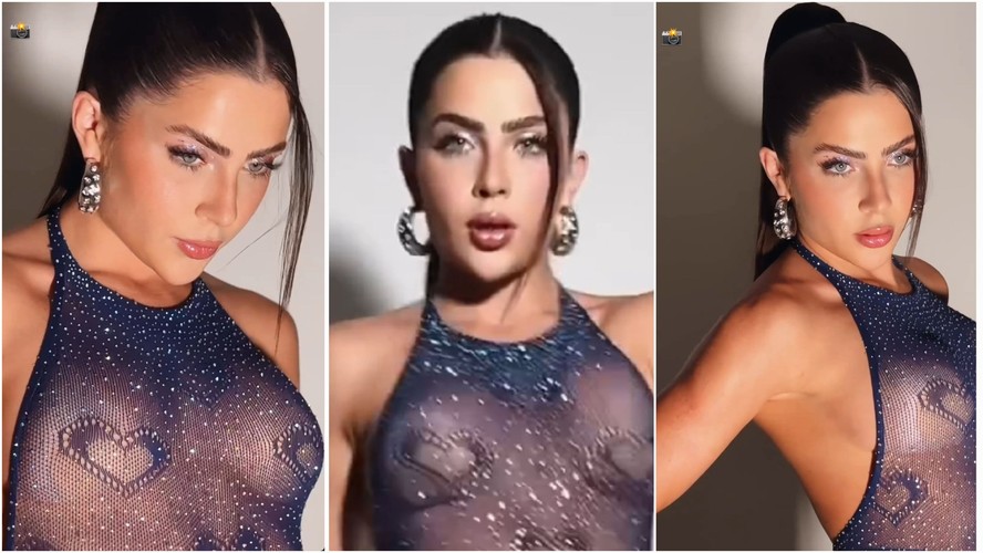 Jade Picon usa look com transparência nos seios para curtir Carnaval no Rio  de Janeiro