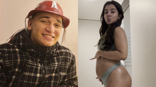 João Gomes elogia namorada após Ary Mirelle mostrar mudanças no corpo na gravidez: 'Mais gostosa'