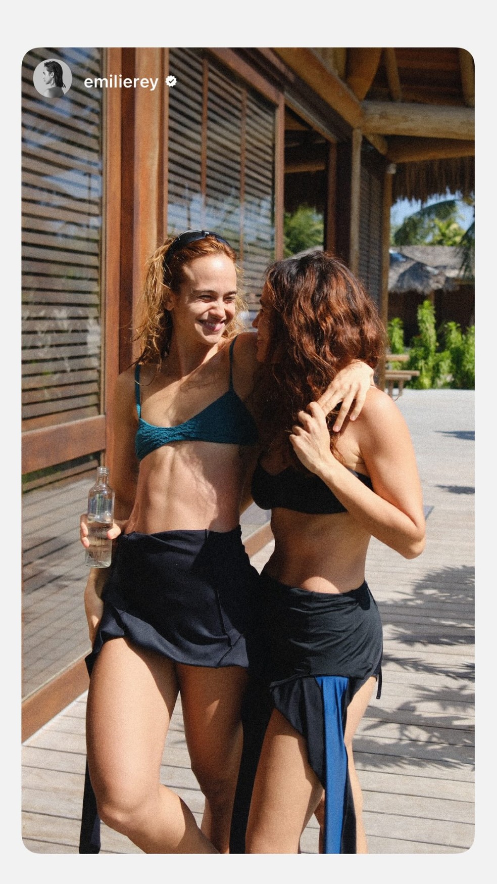 Emilie Rey e Nanda Costa — Foto: Reprodução/ Instagram @nandacosta