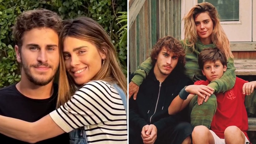 Carolina Dieckmann comemora 27 anos do filho com Marcos Frota