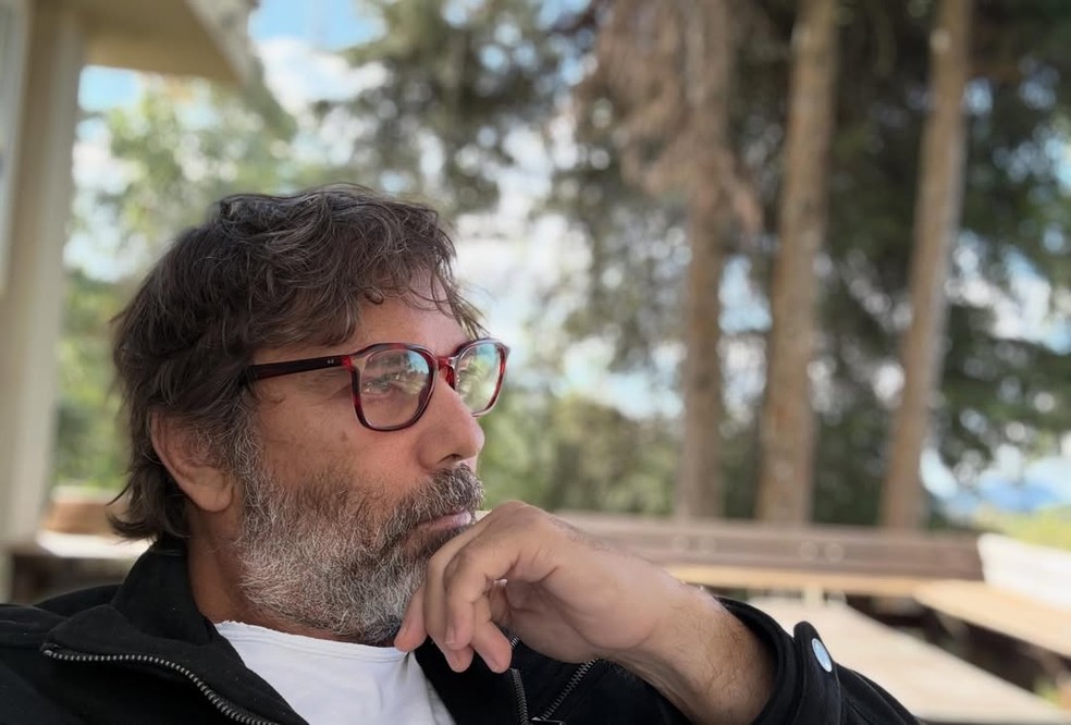 Marcelo Faria curte viagem com a mulher e o pai, Reginaldo Faria — Foto: Reprodução/Instagram