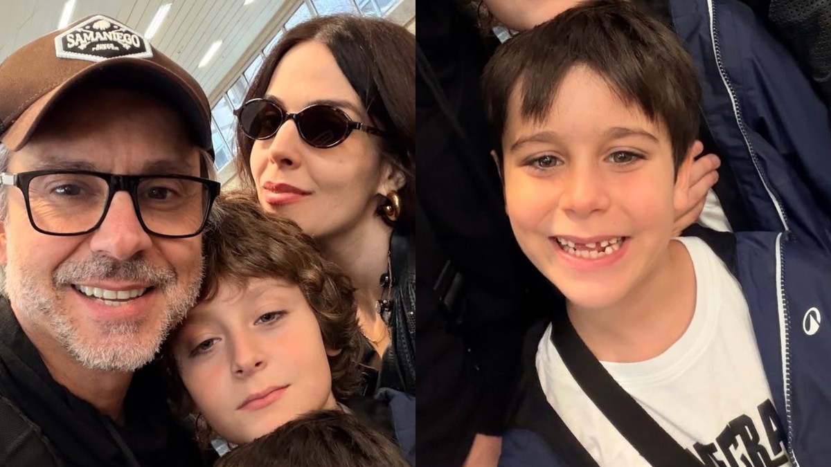 Karen Brusttolin e Alexandre Nero reúnem família para foto rara e ...