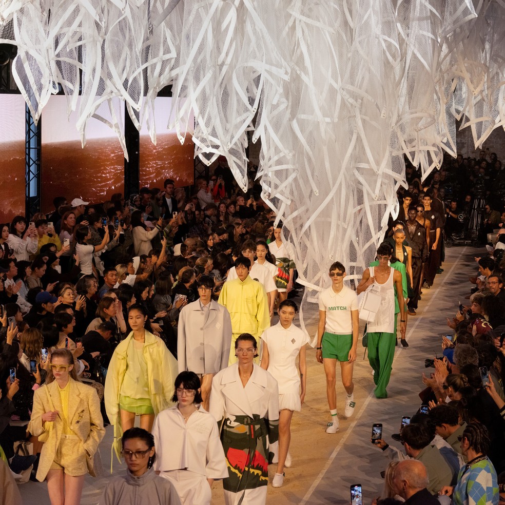 Lacoste, coleção primavera/verão 2025, Semana de Moda de Paris — Foto: Divulgação