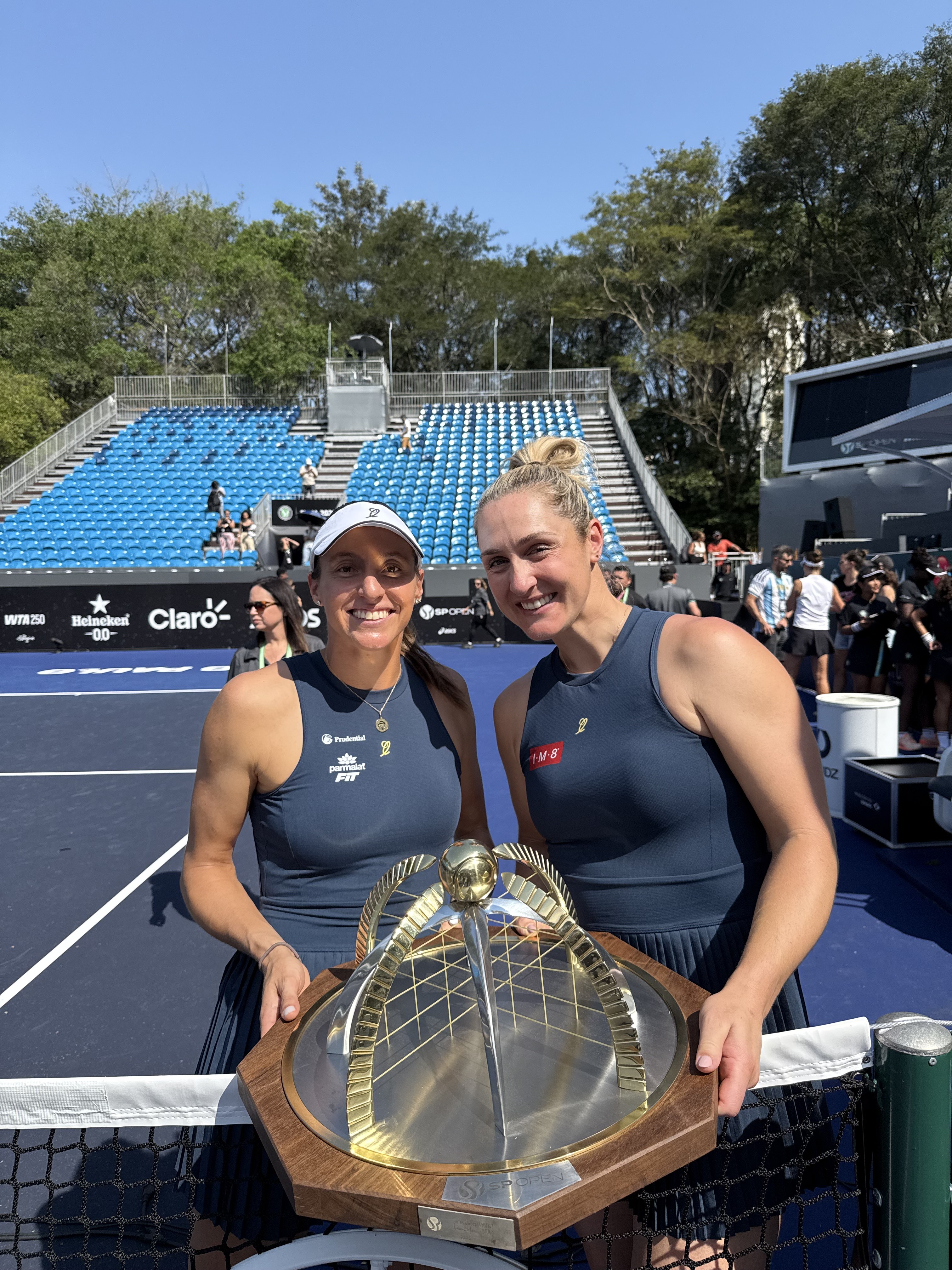 'Gaby Dabrowski: 'Tentei não ficar chateada com o meu corpo’