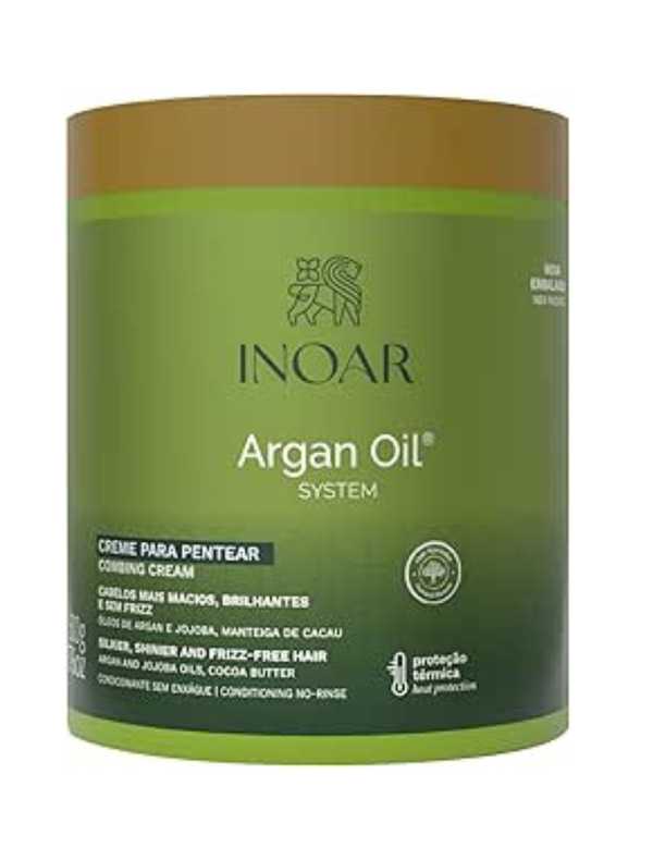 Creme para Pentear Argan Oil Inoar