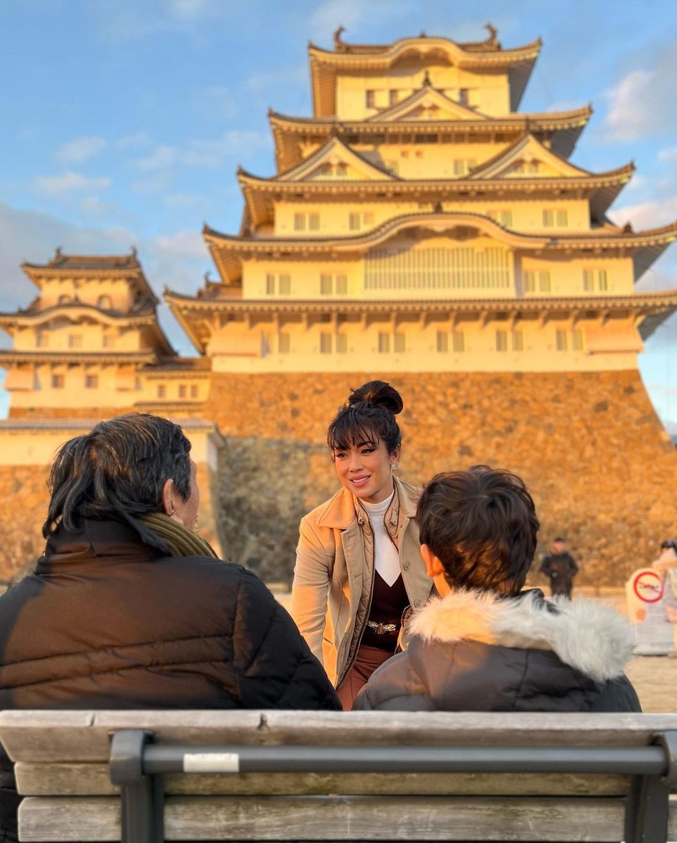 Danni Suzuki abre álbum de fotos em família no Japão — Foto: Reprodução/Instagram