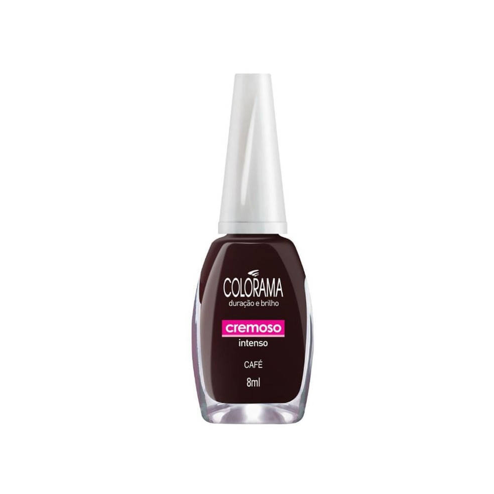 Esmalte Cremoso Intenso Café, Colorama — R$ 5,48 — Foto: Reprodução