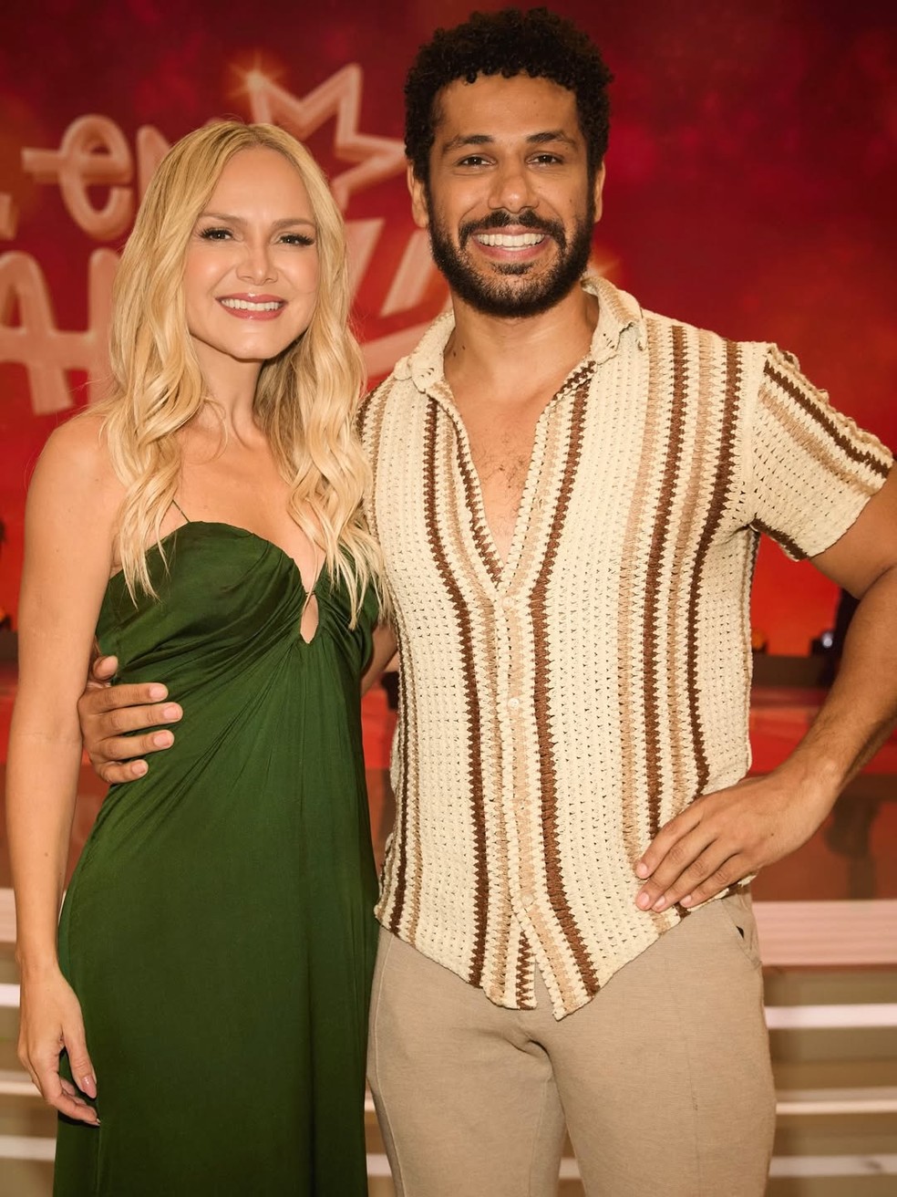 Eliana e Amaury Lorenzo — Foto: Reprodução/ Instagram @eliana