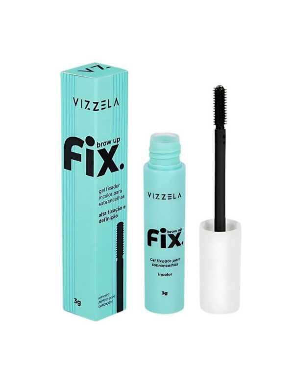 Gel Fixador Sobrancelhas Vizzela Brow Up Fix