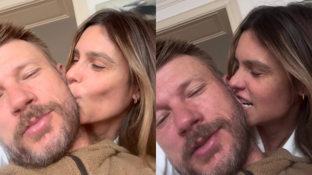 Fernanda Lima surge em momento romântico com Rodrigo Hilbert e celebra ...