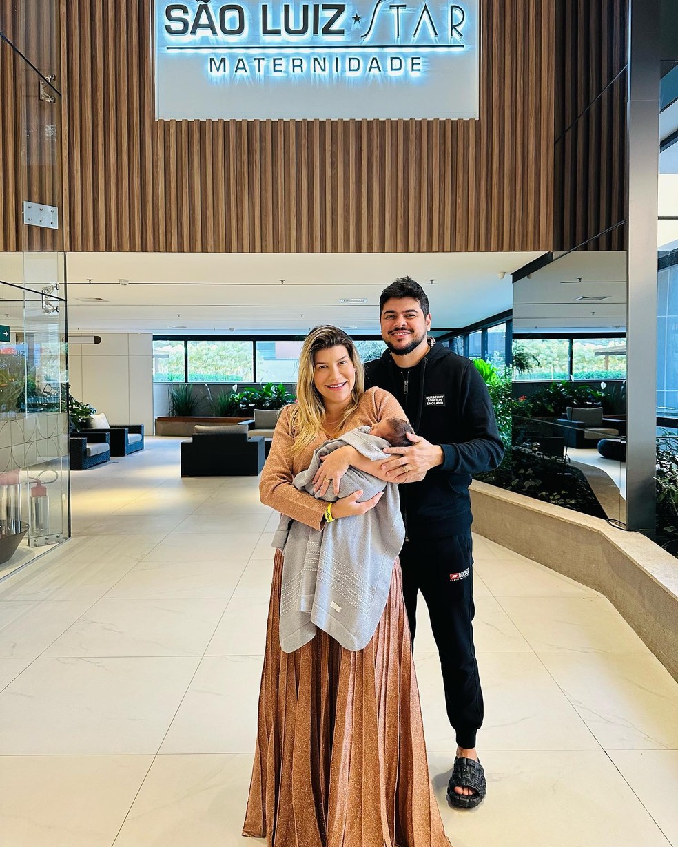 Cristiano, da dupla com Zé Neto, anuncia alta do filho que nasceu com problema no coração — Foto: reprodução/instagram