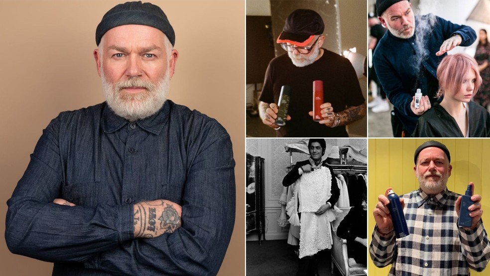 Adam Reed, hairdresser e fundador da Arkive Headcare — Foto: Reprodução Instagram @adamreedhair