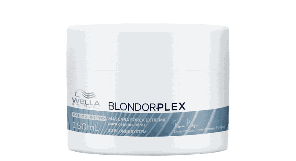 Máscara Força Extrema Blondorplex, Wella, R$ 199 — Foto: Divulgação