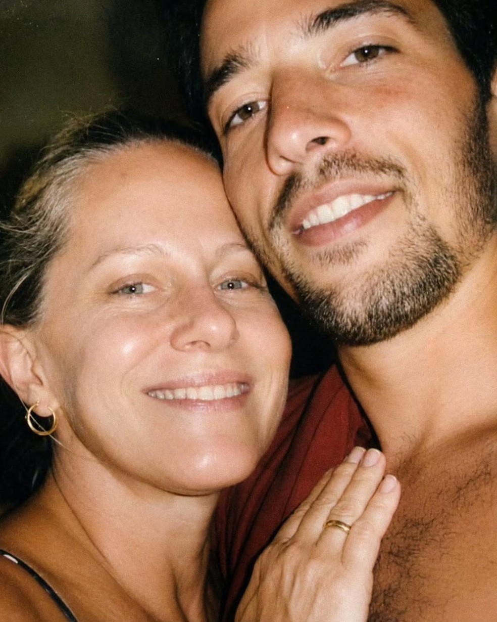 Lucinha Lins comemora os 51 anos do filho com Ivan Lins — Foto: Reprodução/ Instagram
