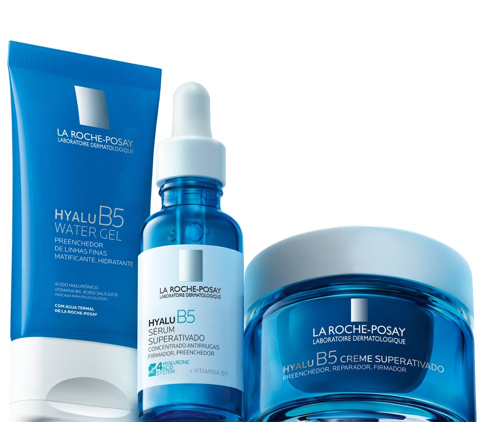 Sérum Preenchedor, Creme Preenchedor e Water Gel Preenchedor — Foto: Divulgação