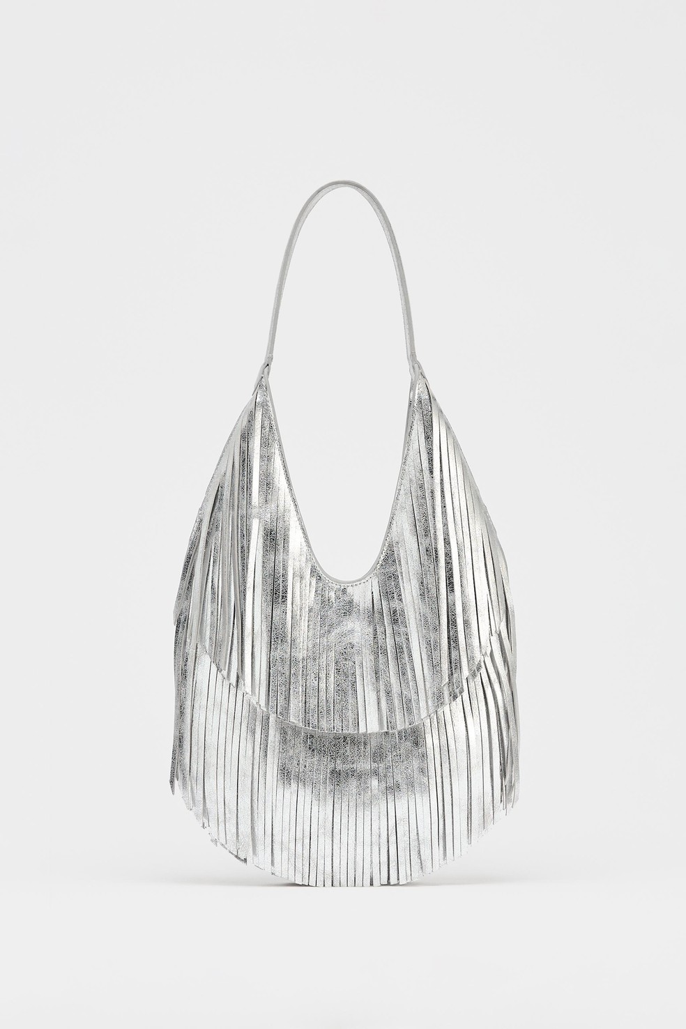 Tote bag com franjas, Zara — Foto: Divulgação