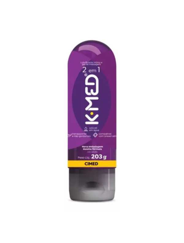 Lubrificante íntimo e gel de massagem K-Med