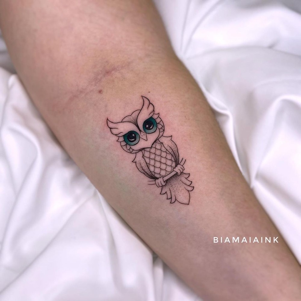 Tatuagem de coruja feminina: 43 estilos diferenciados para você ...