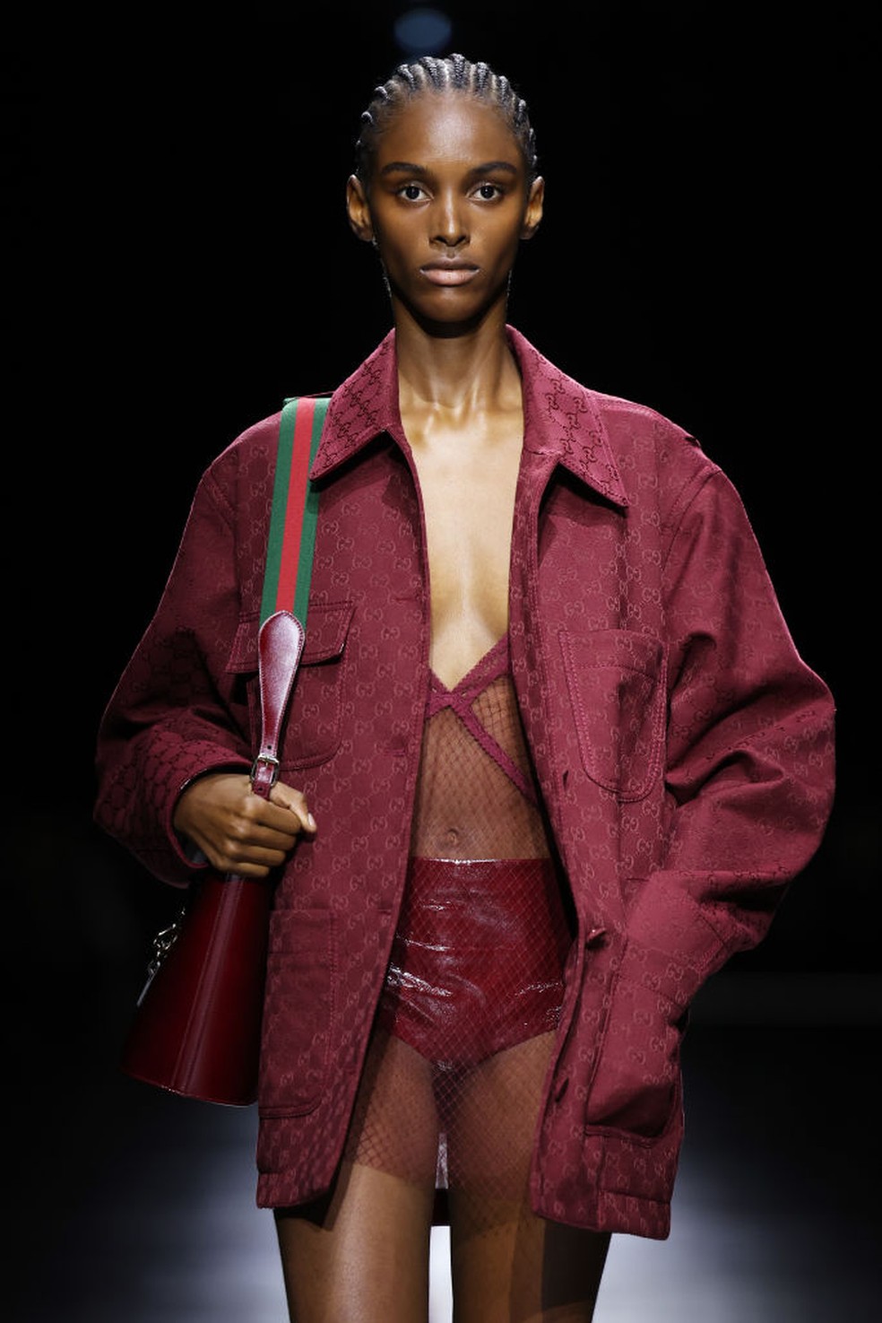 Coleção Ancora, da Gucci, para Semana de Moda de Milão — Foto: Daniele Venturelli/Getty Images for Gucci