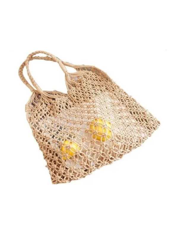 Bolsa rede cor Marrom Mia Mochila