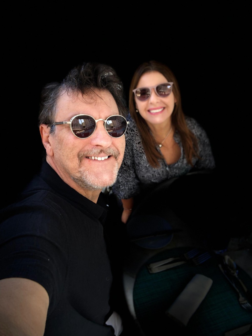 Antonio Calloni e Ilse Rodrigues comemoram aniversário de casamento em ...