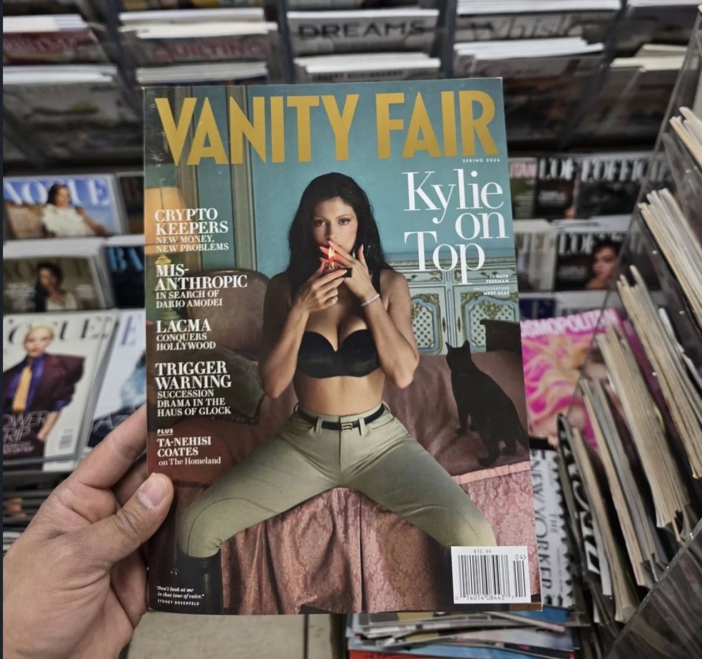 Edição Outono de 2026 da Vanity Fair — Foto: Reprodução/ Instagram @sohonewsinternational_186