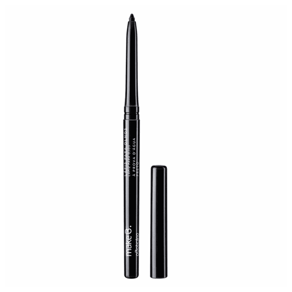 Lápis Retrátil para Olhos Preto Make B., O Boticário — Foto: Reprodução