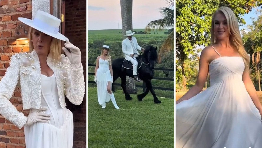 Ana Hickmann mostra pré-casamento