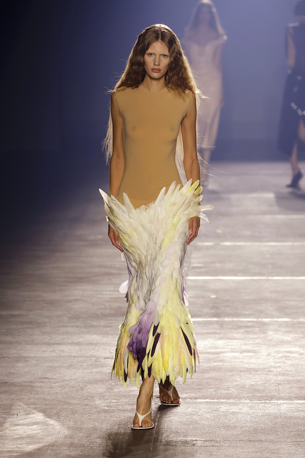 Mugler, verão 2026 — Foto: Getty Images