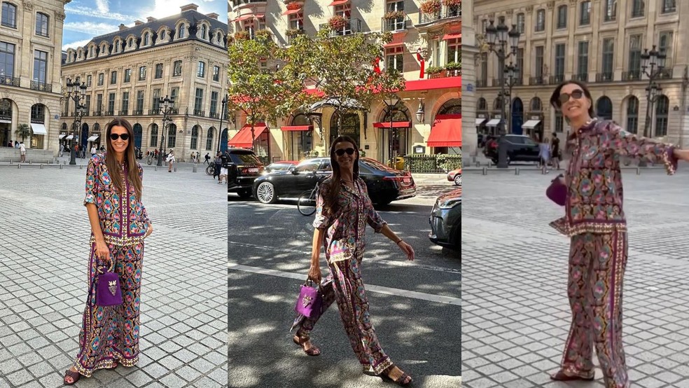 Mônica Martelli posta cliques inéditos de viagem para Paris e encanta: 'Look incrível' — Foto: Reprodução/Instagram